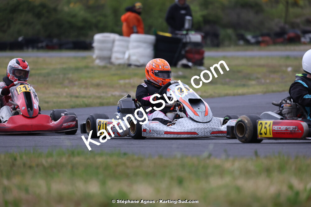 27 & 28/04/2024 : 3ème manche du Championnat du Sud au circuit Fun Kart Brissac (photos Stéphane Agnus) 2024 — karting