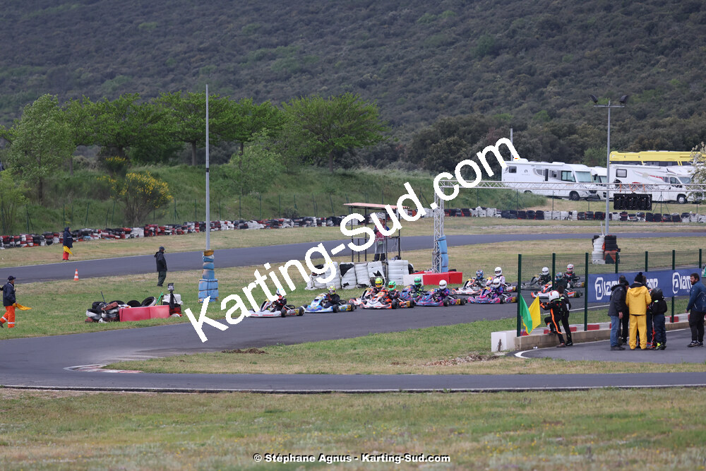 27 & 28/04/2024 : 3ème manche du Championnat du Sud au circuit Fun Kart Brissac (photos Stéphane Agnus) 2024 — karting