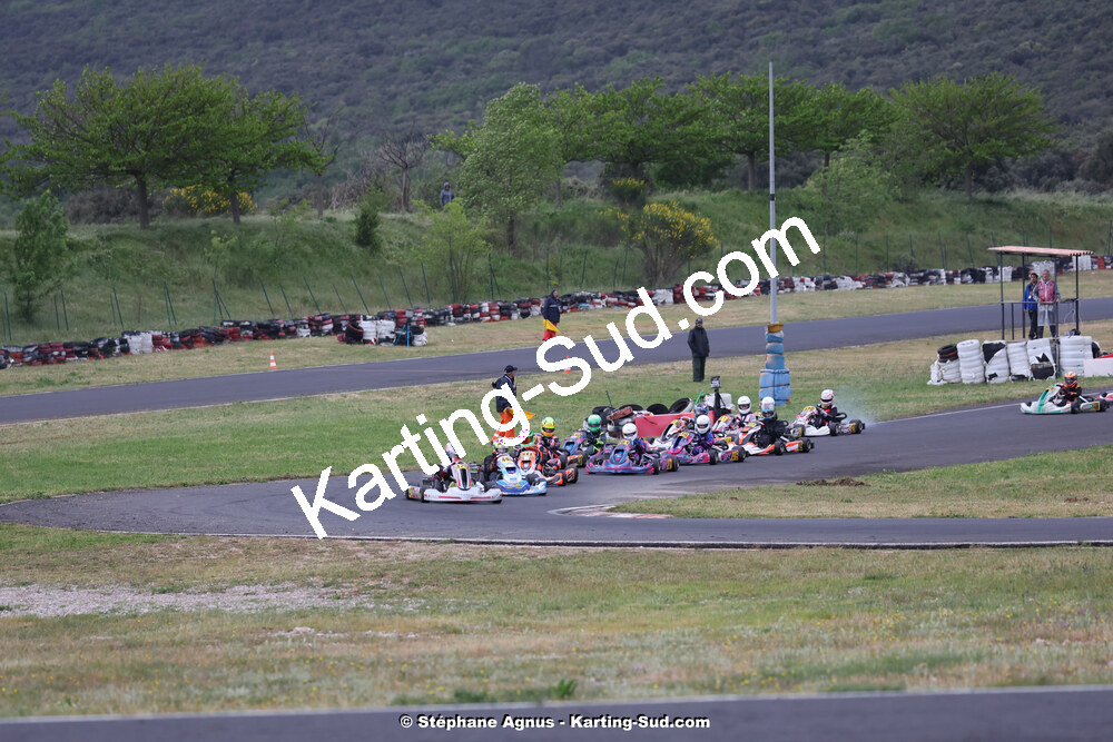 27 & 28/04/2024 : 3ème manche du Championnat du Sud au circuit Fun Kart Brissac (photos Stéphane Agnus) 2024 — karting