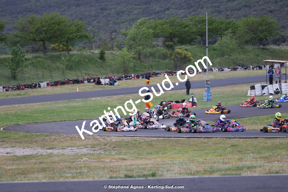 27 & 28/04/2024 : 3ème manche du Championnat du Sud au circuit Fun Kart Brissac (photos Stéphane Agnus) 2024 — karting