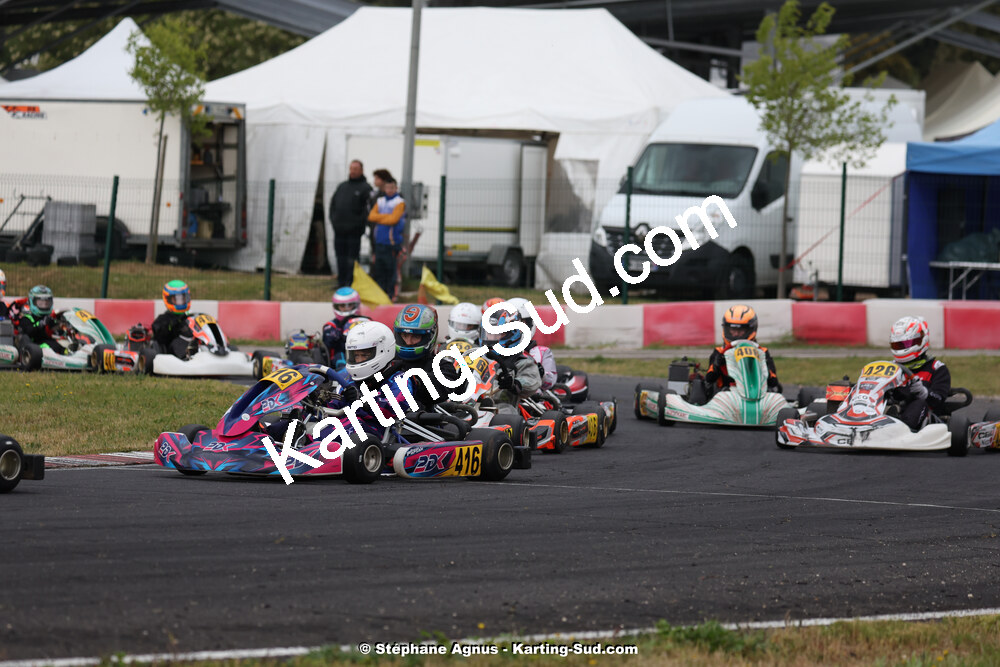 27 & 28/04/2024 : 3ème manche du Championnat du Sud au circuit Fun Kart Brissac (photos Stéphane Agnus) 2024 — karting
