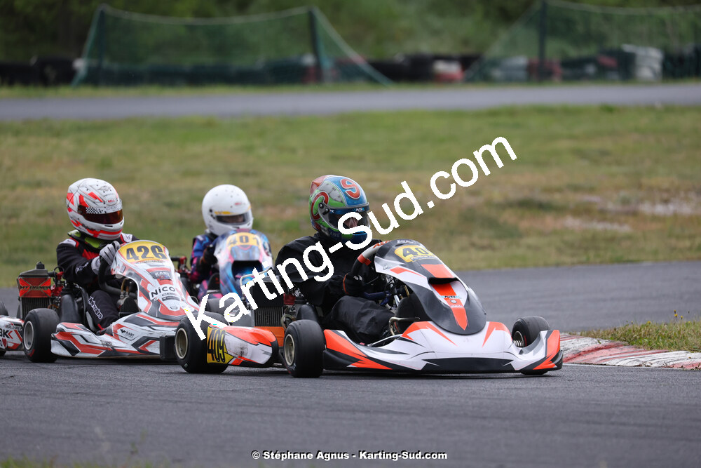 27 & 28/04/2024 : 3ème manche du Championnat du Sud au circuit Fun Kart Brissac (photos Stéphane Agnus) 2024 — karting