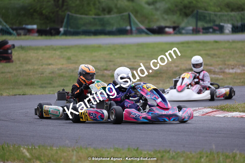 27 & 28/04/2024 : 3ème manche du Championnat du Sud au circuit Fun Kart Brissac (photos Stéphane Agnus) 2024 — karting