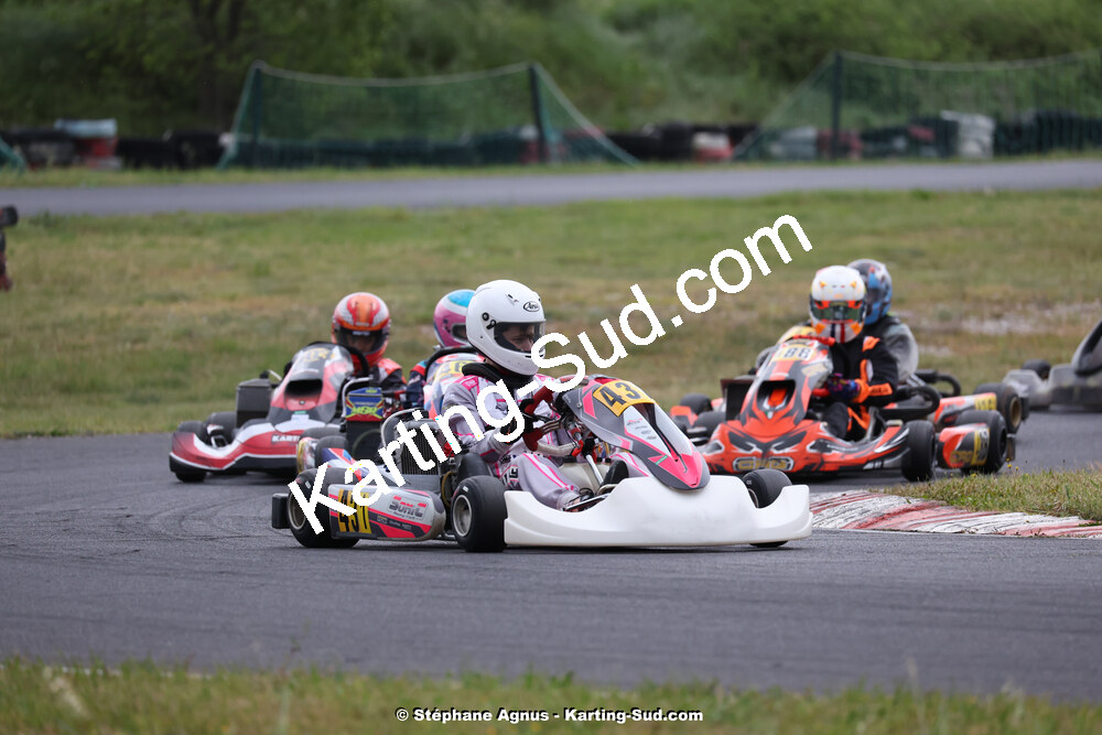 27 & 28/04/2024 : 3ème manche du Championnat du Sud au circuit Fun Kart Brissac (photos Stéphane Agnus) 2024 — karting