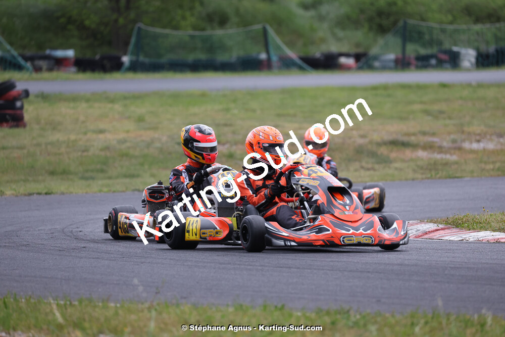27 & 28/04/2024 : 3ème manche du Championnat du Sud au circuit Fun Kart Brissac (photos Stéphane Agnus) 2024 — karting