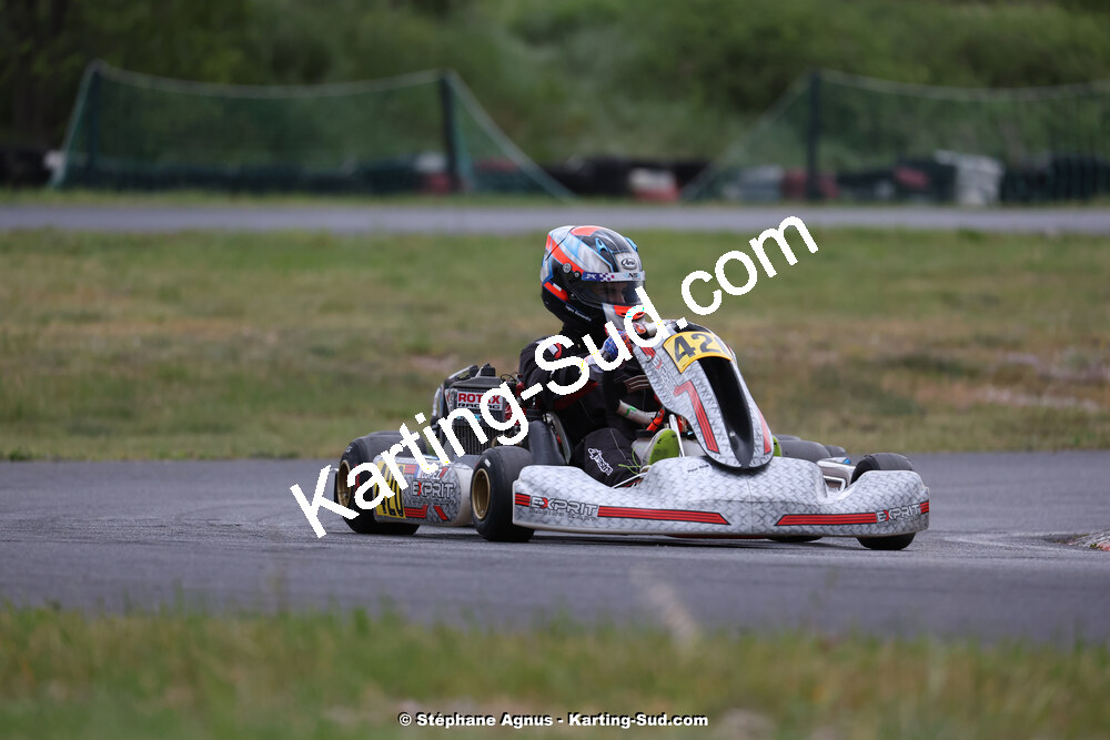 27 & 28/04/2024 : 3ème manche du Championnat du Sud au circuit Fun Kart Brissac (photos Stéphane Agnus) 2024 — karting