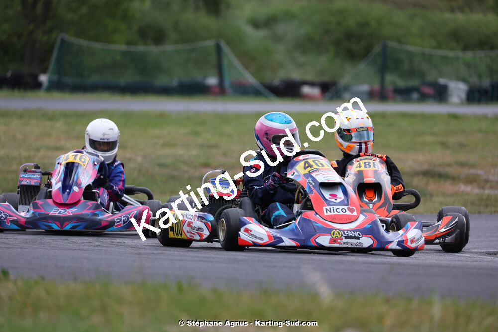 27 & 28/04/2024 : 3ème manche du Championnat du Sud au circuit Fun Kart Brissac (photos Stéphane Agnus) 2024 — karting