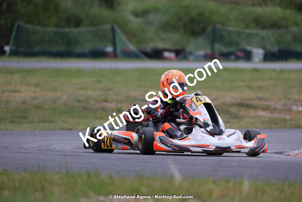 27 & 28/04/2024 : 3ème manche du Championnat du Sud au circuit Fun Kart Brissac (photos Stéphane Agnus) 2024 — karting