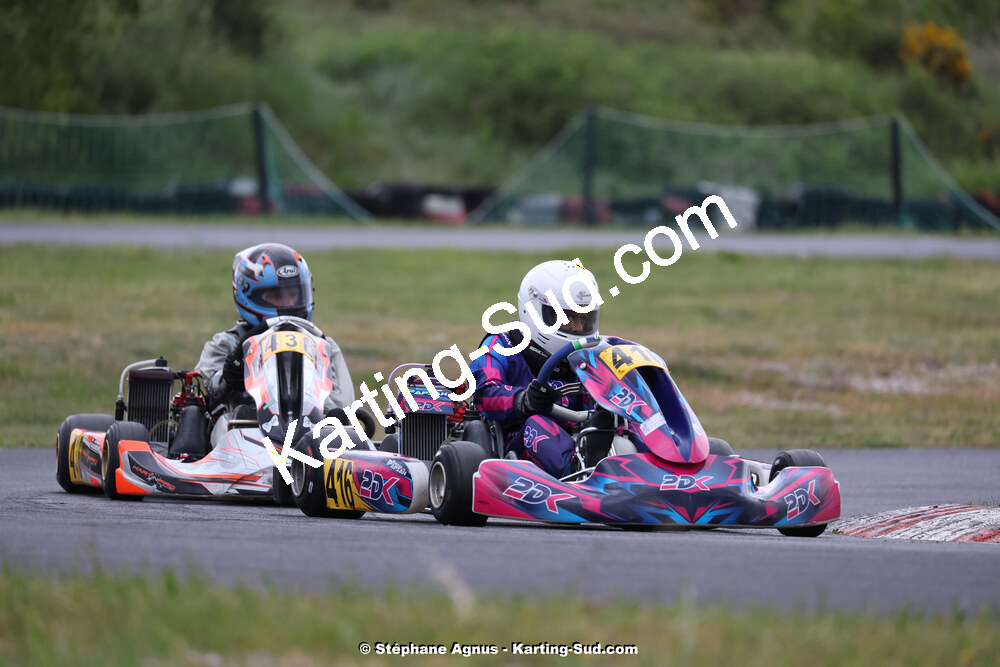 27 & 28/04/2024 : 3ème manche du Championnat du Sud au circuit Fun Kart Brissac (photos Stéphane Agnus) 2024 — karting