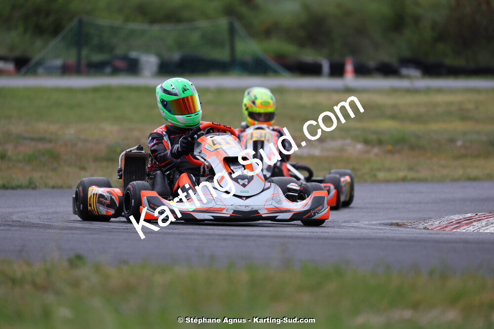 27 & 28/04/2024 : 3ème manche du Championnat du Sud au circuit Fun Kart Brissac (photos Stéphane Agnus) 2024 — karting