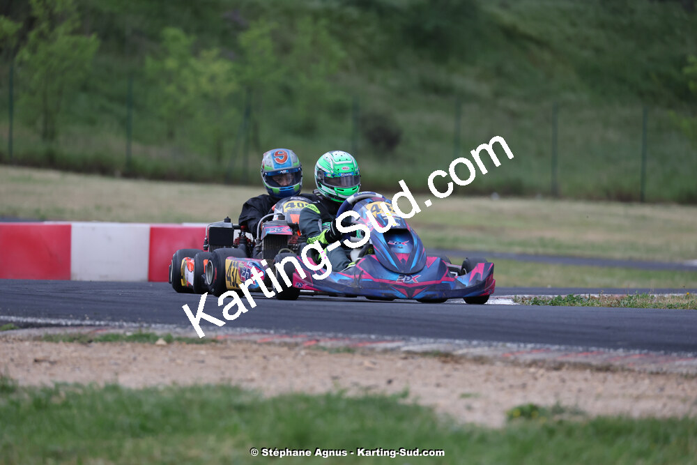 27 & 28/04/2024 : 3ème manche du Championnat du Sud au circuit Fun Kart Brissac (photos Stéphane Agnus) 2024 — karting