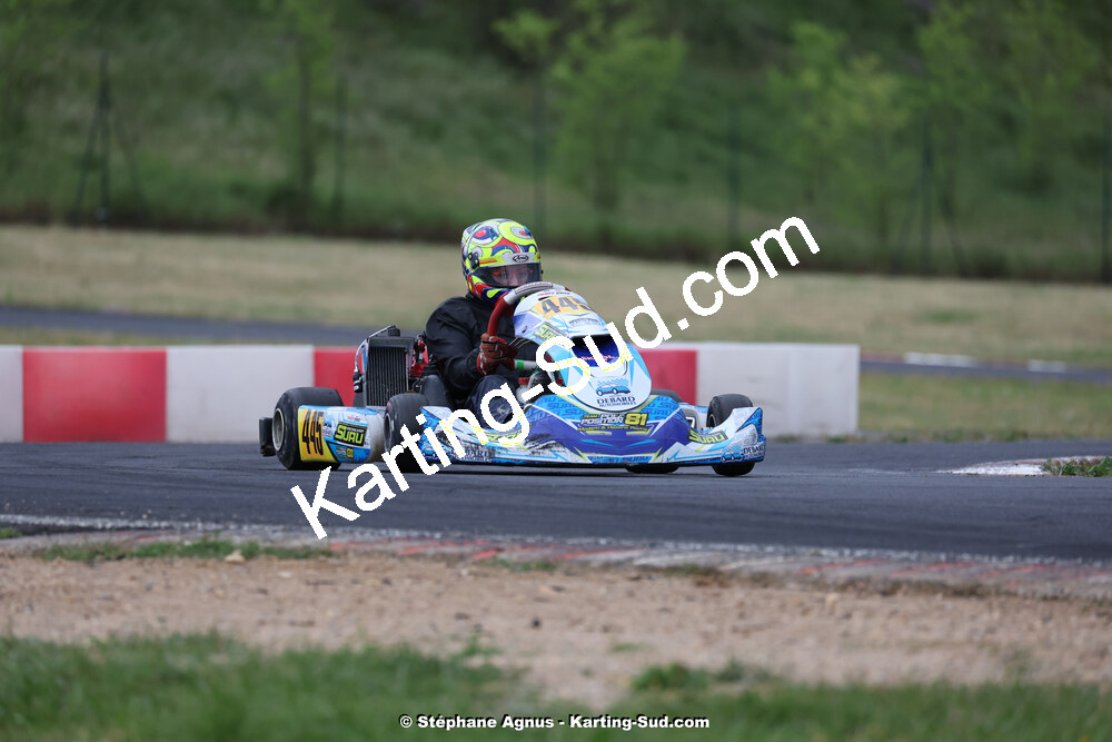 27 & 28/04/2024 : 3ème manche du Championnat du Sud au circuit Fun Kart Brissac (photos Stéphane Agnus) 2024 — karting