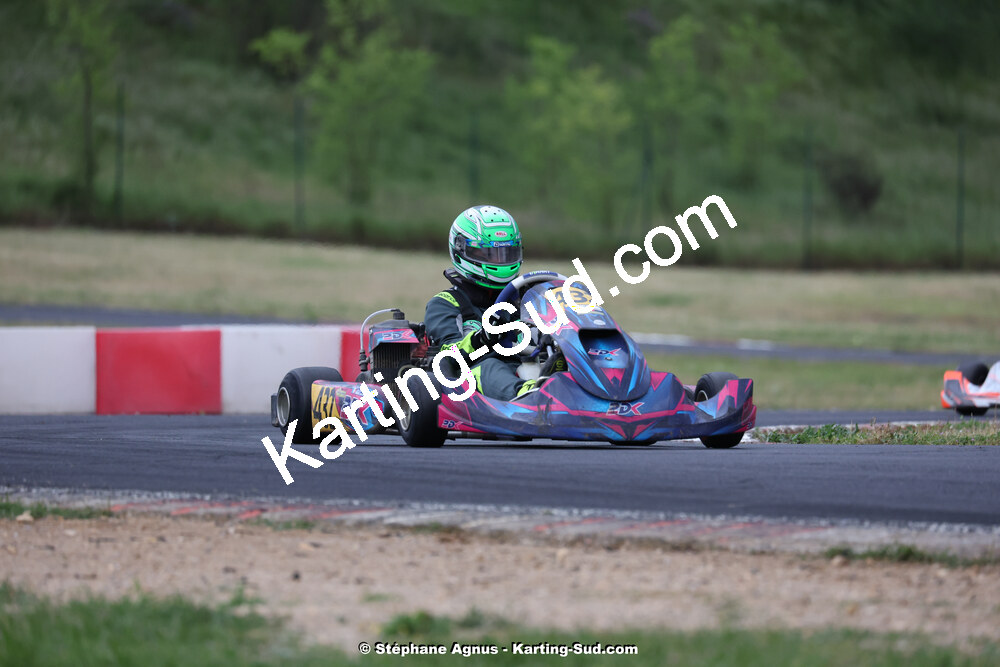 27 & 28/04/2024 : 3ème manche du Championnat du Sud au circuit Fun Kart Brissac (photos Stéphane Agnus) 2024 — karting