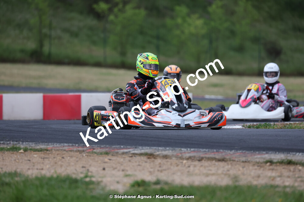 27 & 28/04/2024 : 3ème manche du Championnat du Sud au circuit Fun Kart Brissac (photos Stéphane Agnus) 2024 — karting