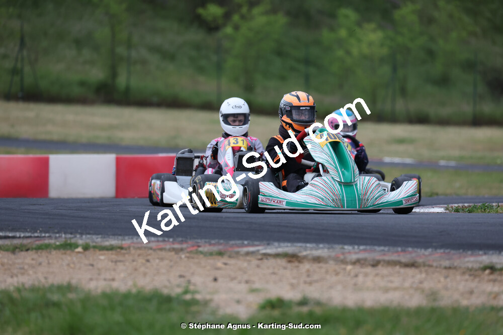 27 & 28/04/2024 : 3ème manche du Championnat du Sud au circuit Fun Kart Brissac (photos Stéphane Agnus) 2024 — karting