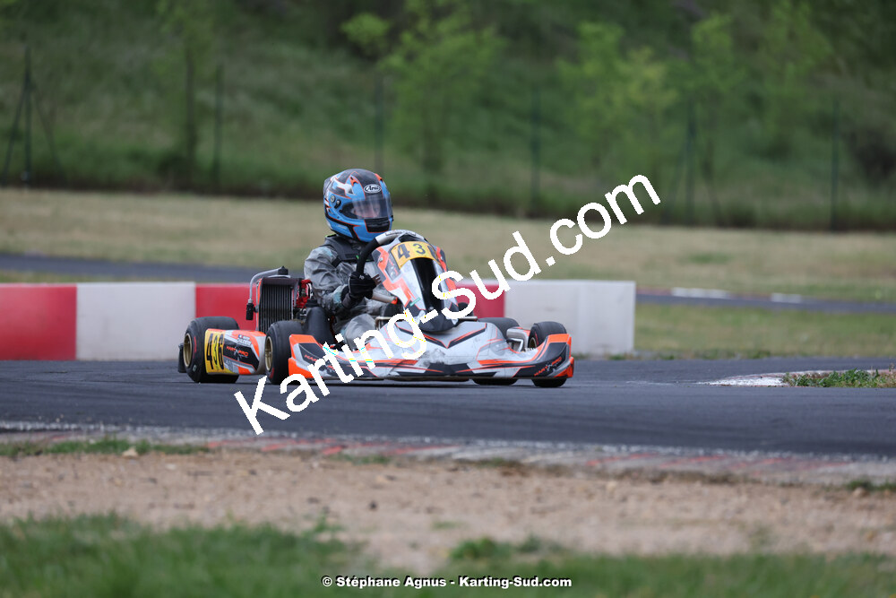 27 & 28/04/2024 : 3ème manche du Championnat du Sud au circuit Fun Kart Brissac (photos Stéphane Agnus) 2024 — karting