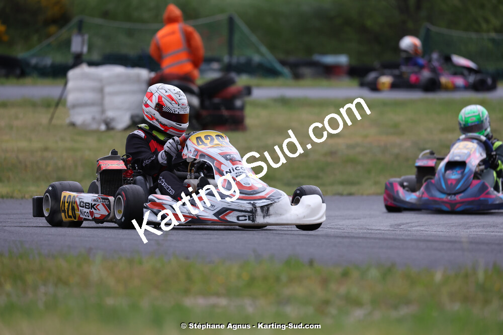 27 & 28/04/2024 : 3ème manche du Championnat du Sud au circuit Fun Kart Brissac (photos Stéphane Agnus) 2024 — karting