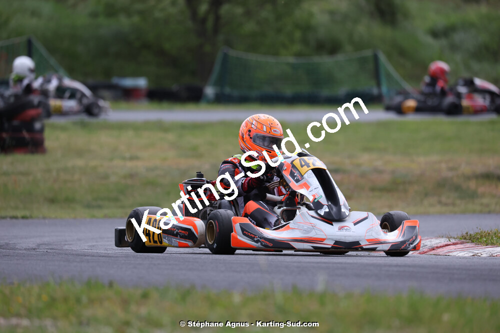 27 & 28/04/2024 : 3ème manche du Championnat du Sud au circuit Fun Kart Brissac (photos Stéphane Agnus) 2024 — karting