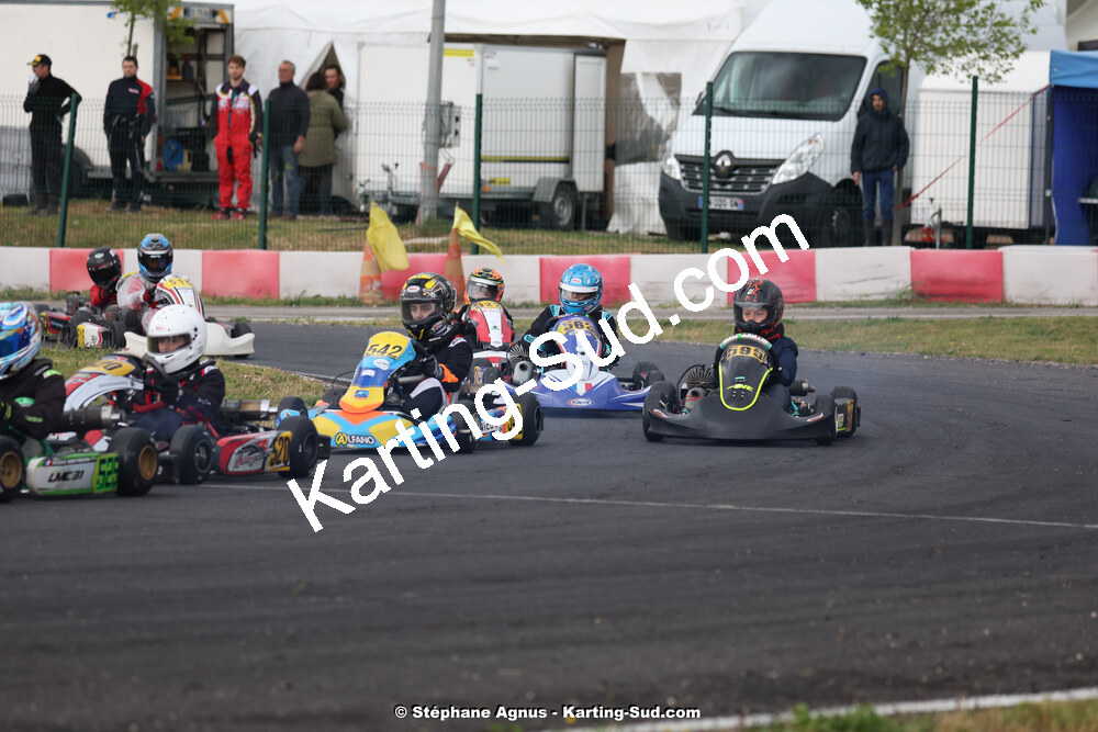 27 & 28/04/2024 : 3ème manche du Championnat du Sud au circuit Fun Kart Brissac (photos Stéphane Agnus) 2024 — karting