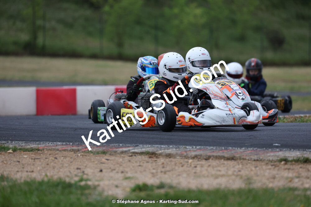 27 & 28/04/2024 : 3ème manche du Championnat du Sud au circuit Fun Kart Brissac (photos Stéphane Agnus) 2024 — karting