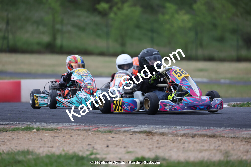 27 & 28/04/2024 : 3ème manche du Championnat du Sud au circuit Fun Kart Brissac (photos Stéphane Agnus) 2024 — karting