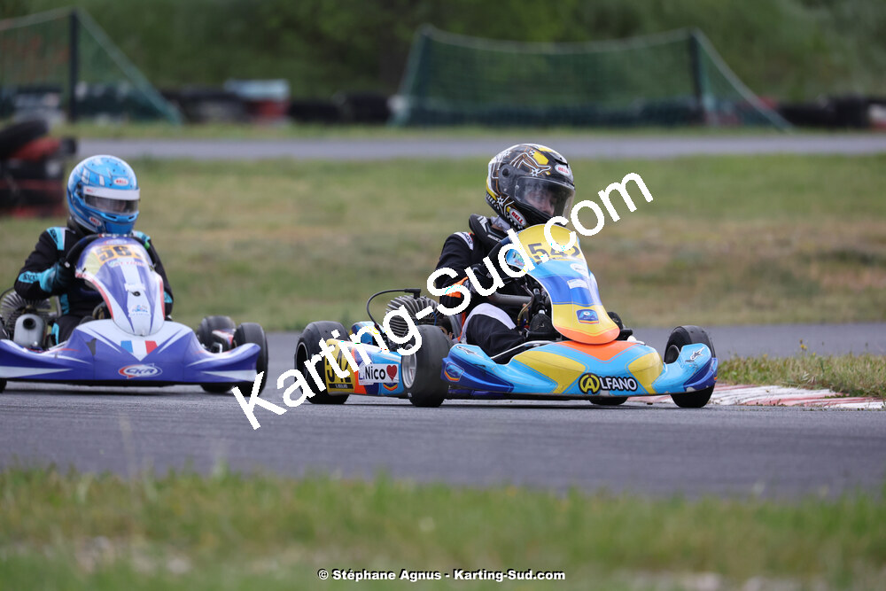 27 & 28/04/2024 : 3ème manche du Championnat du Sud au circuit Fun Kart Brissac (photos Stéphane Agnus) 2024 — karting