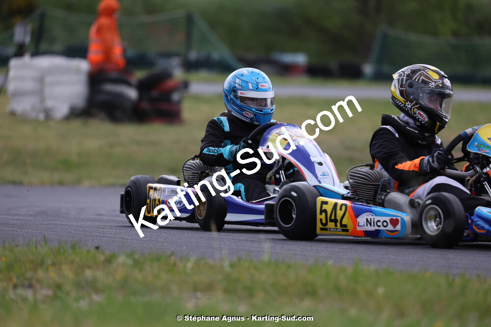 27 & 28/04/2024 : 3ème manche du Championnat du Sud au circuit Fun Kart Brissac (photos Stéphane Agnus) 2024 — karting