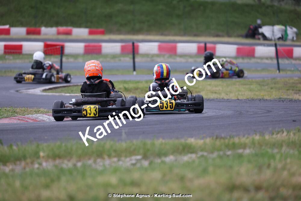 27 & 28/04/2024 : 3ème manche du Championnat du Sud au circuit Fun Kart Brissac (photos Stéphane Agnus) 2024 — karting