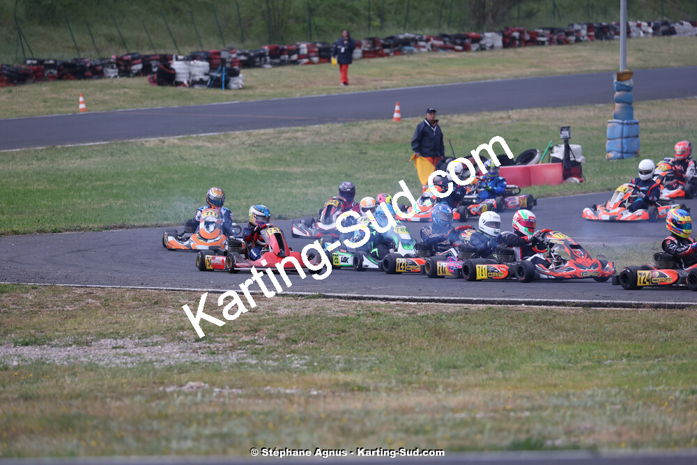 27 & 28/04/2024 : 3ème manche du Championnat du Sud au circuit Fun Kart Brissac (photos Stéphane Agnus) 2024 — karting