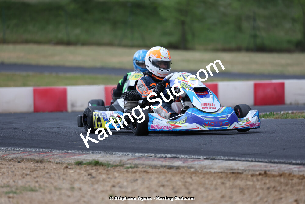 27 & 28/04/2024 : 3ème manche du Championnat du Sud au circuit Fun Kart Brissac (photos Stéphane Agnus) 2024 — karting