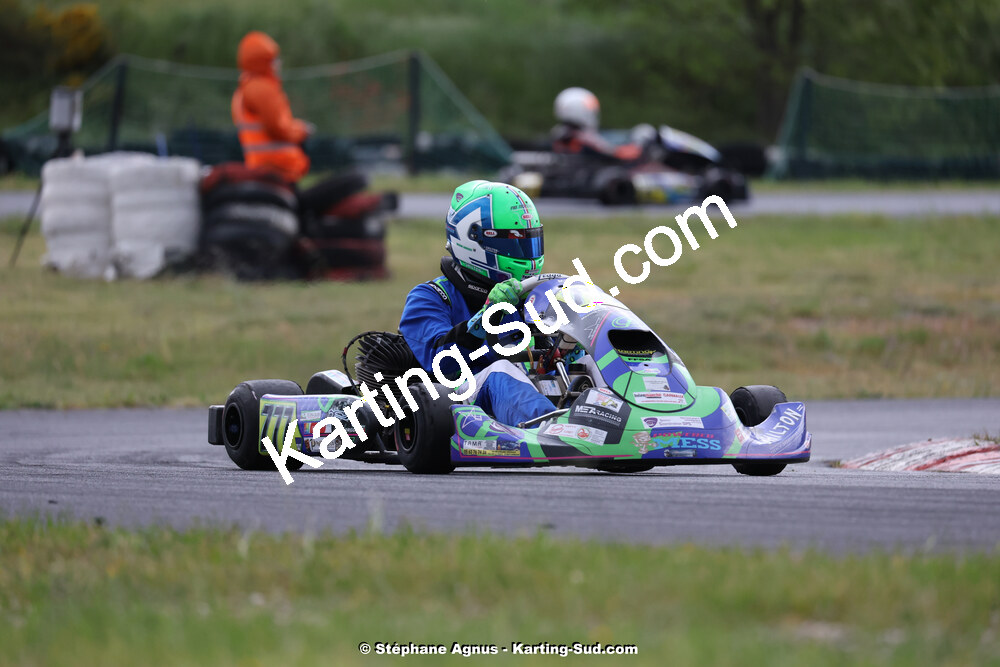 27 & 28/04/2024 : 3ème manche du Championnat du Sud au circuit Fun Kart Brissac (photos Stéphane Agnus) 2024 — karting
