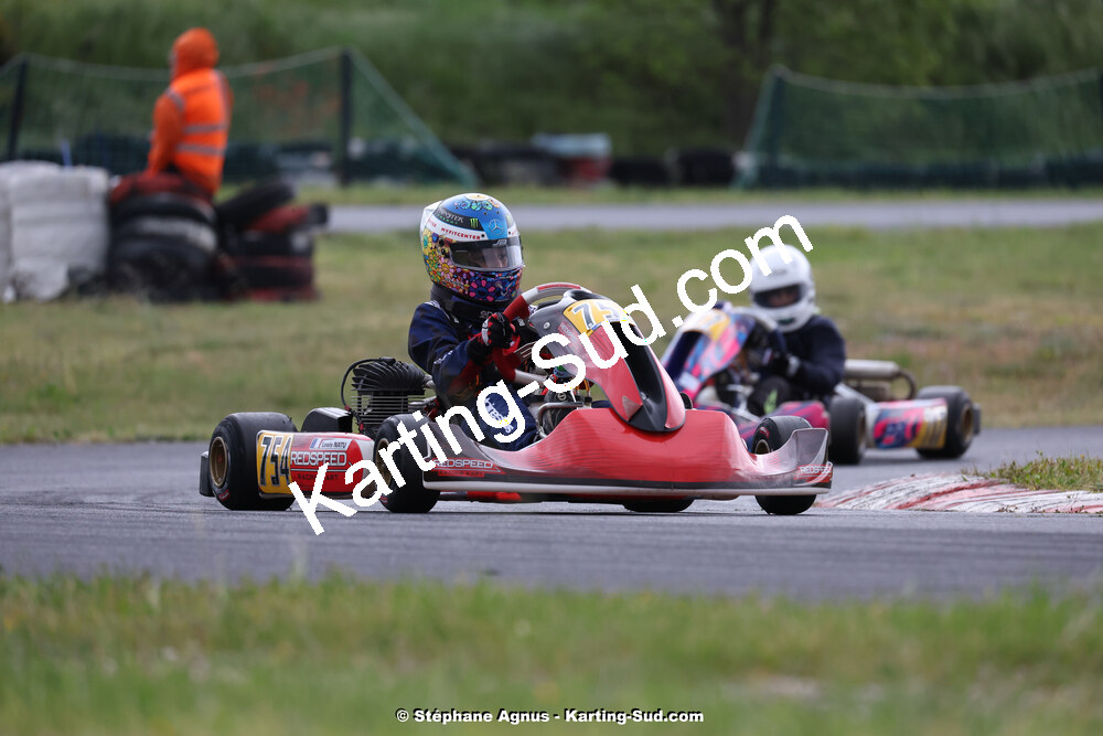 27 & 28/04/2024 : 3ème manche du Championnat du Sud au circuit Fun Kart Brissac (photos Stéphane Agnus) 2024 — karting