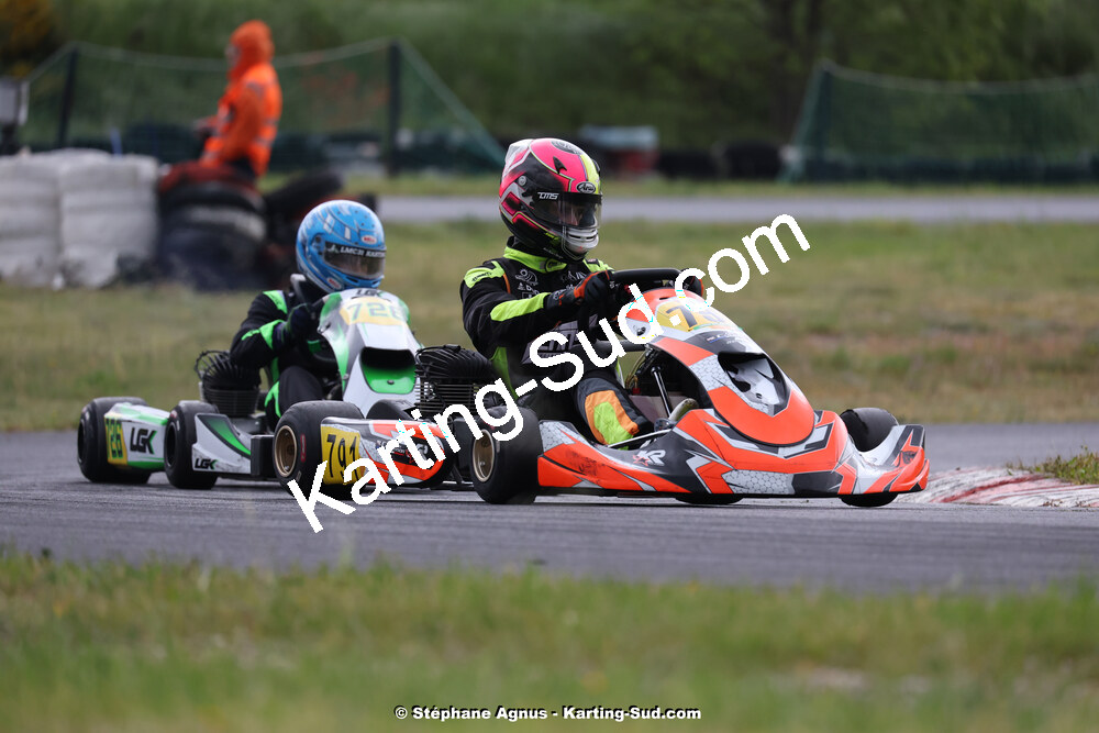 27 & 28/04/2024 : 3ème manche du Championnat du Sud au circuit Fun Kart Brissac (photos Stéphane Agnus) 2024 — karting