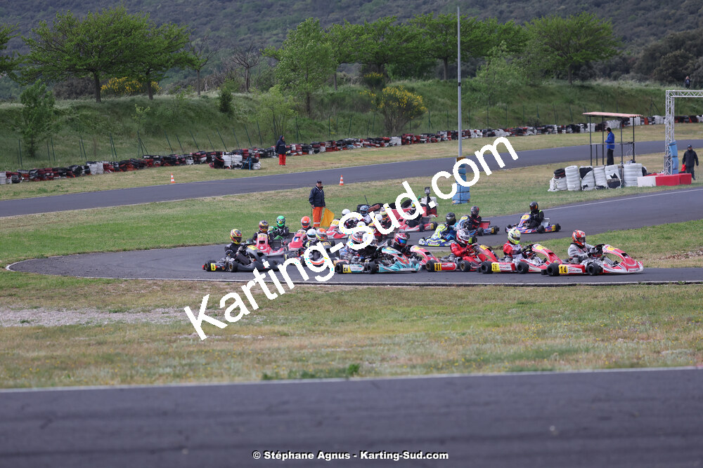 27 & 28/04/2024 : 3ème manche du Championnat du Sud au circuit Fun Kart Brissac (photos Stéphane Agnus) 2024 — karting