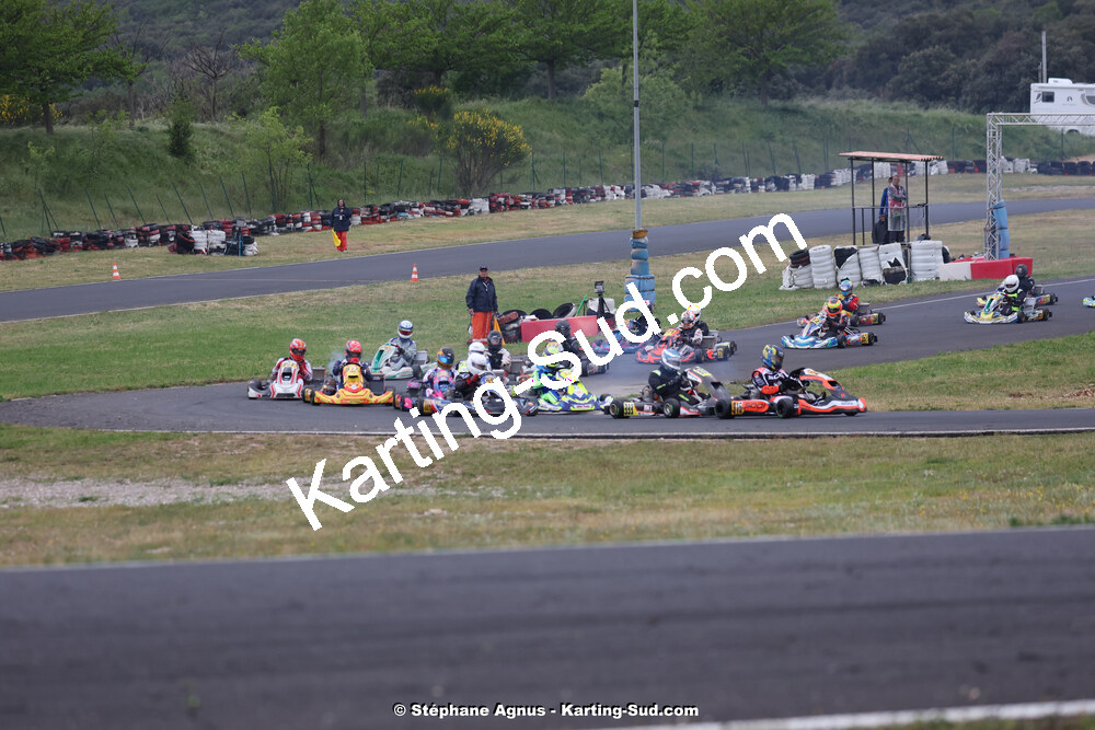 27 & 28/04/2024 : 3ème manche du Championnat du Sud au circuit Fun Kart Brissac (photos Stéphane Agnus) 2024 — karting