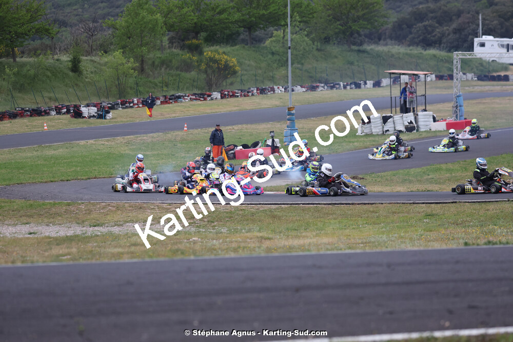 27 & 28/04/2024 : 3ème manche du Championnat du Sud au circuit Fun Kart Brissac (photos Stéphane Agnus) 2024 — karting