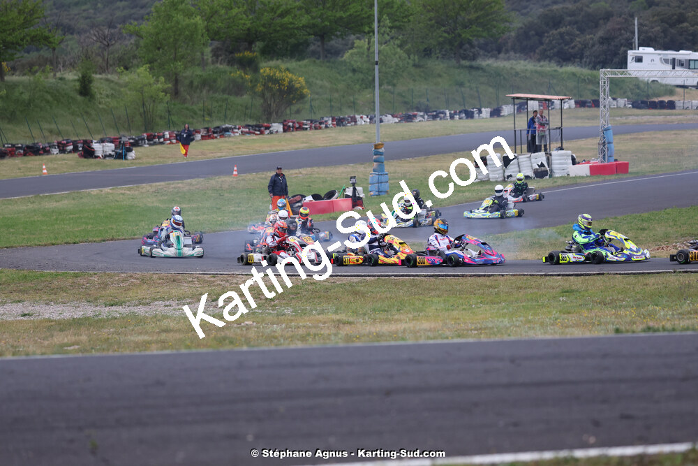 27 & 28/04/2024 : 3ème manche du Championnat du Sud au circuit Fun Kart Brissac (photos Stéphane Agnus) 2024 — karting