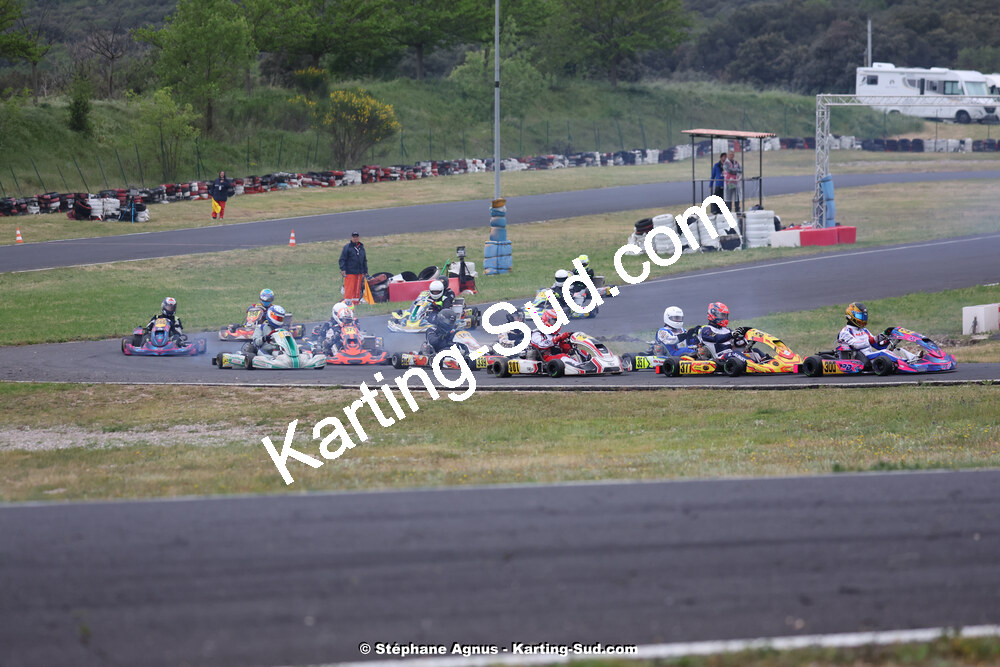 27 & 28/04/2024 : 3ème manche du Championnat du Sud au circuit Fun Kart Brissac (photos Stéphane Agnus) 2024 — karting