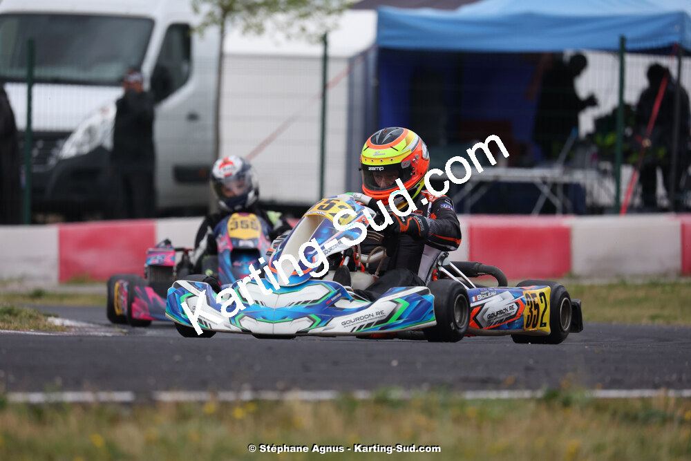 27 & 28/04/2024 : 3ème manche du Championnat du Sud au circuit Fun Kart Brissac (photos Stéphane Agnus) 2024 — karting