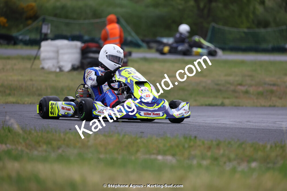27 & 28/04/2024 : 3ème manche du Championnat du Sud au circuit Fun Kart Brissac (photos Stéphane Agnus) 2024 — karting