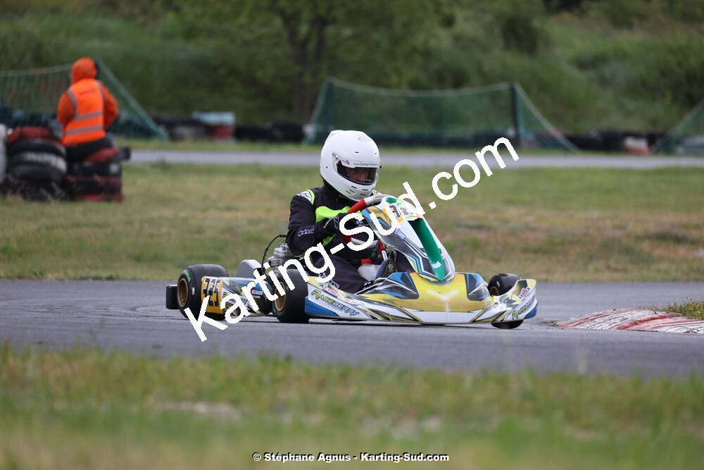 27 & 28/04/2024 : 3ème manche du Championnat du Sud au circuit Fun Kart Brissac (photos Stéphane Agnus) 2024 — karting