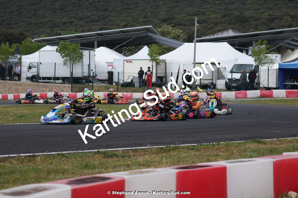 27 & 28/04/2024 : 3ème manche du Championnat du Sud au circuit Fun Kart Brissac (photos Stéphane Agnus) 2024 — karting