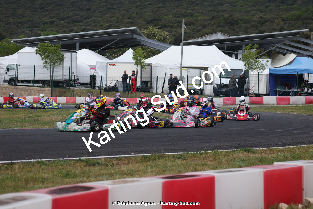 27 & 28/04/2024 : 3ème manche du Championnat du Sud au circuit Fun Kart Brissac (photos Stéphane Agnus) 2024 — karting