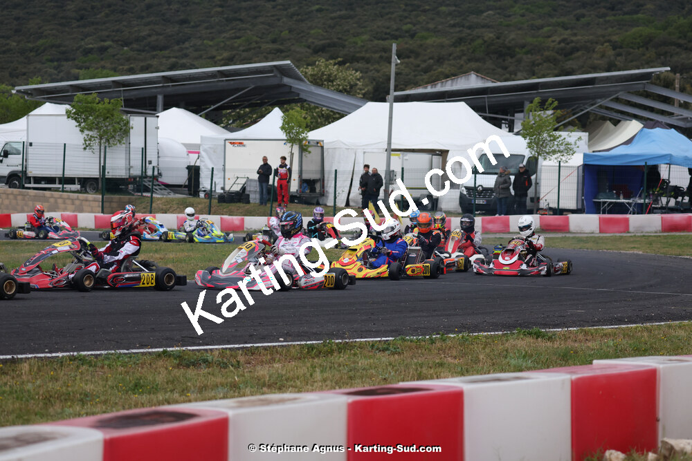 27 & 28/04/2024 : 3ème manche du Championnat du Sud au circuit Fun Kart Brissac (photos Stéphane Agnus) 2024 — karting