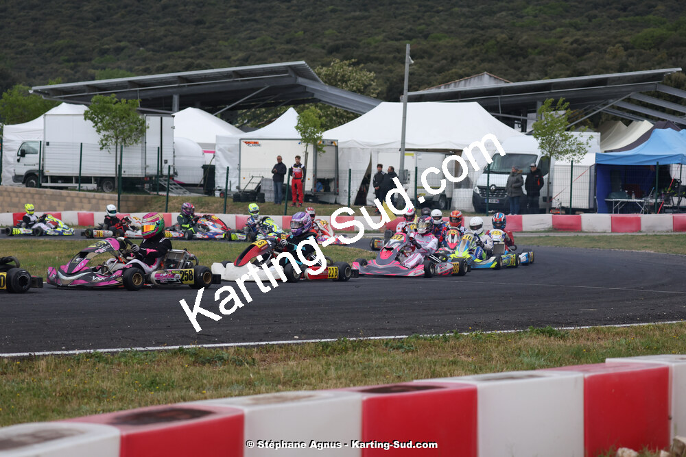 27 & 28/04/2024 : 3ème manche du Championnat du Sud au circuit Fun Kart Brissac (photos Stéphane Agnus) 2024 — karting
