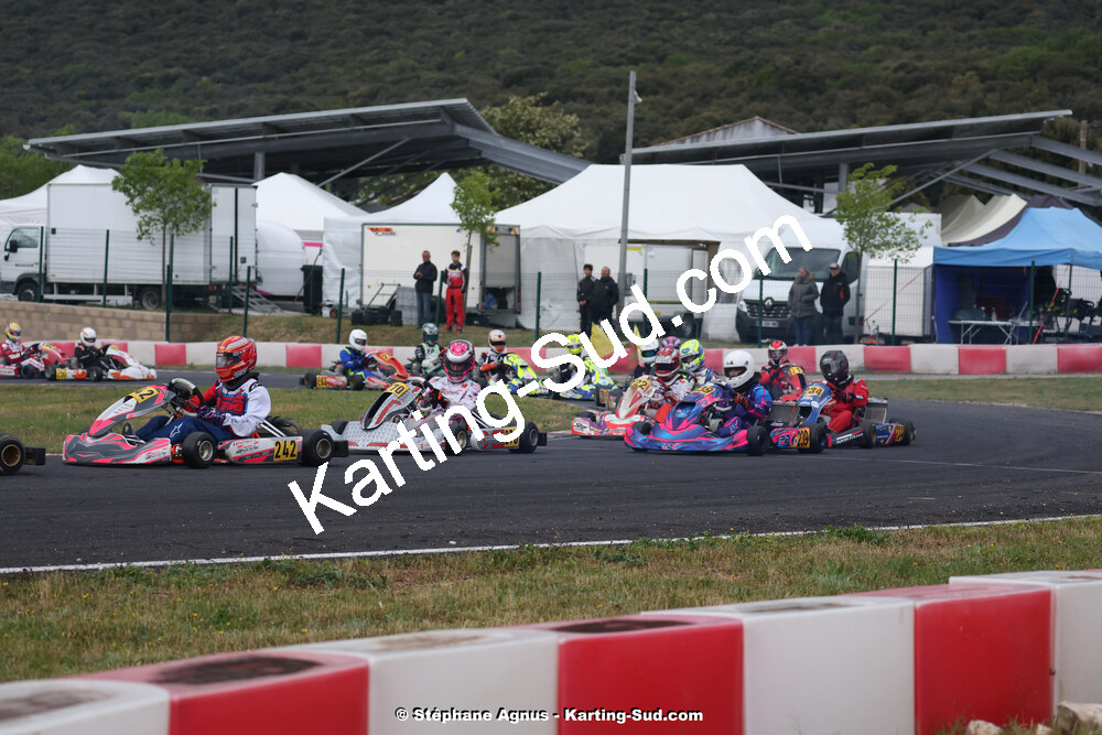 27 & 28/04/2024 : 3ème manche du Championnat du Sud au circuit Fun Kart Brissac (photos Stéphane Agnus) 2024 — karting