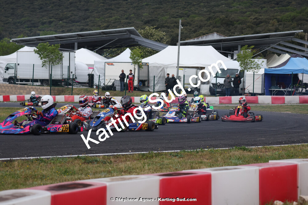 27 & 28/04/2024 : 3ème manche du Championnat du Sud au circuit Fun Kart Brissac (photos Stéphane Agnus) 2024 — karting