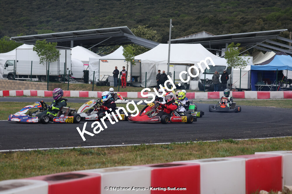 27 & 28/04/2024 : 3ème manche du Championnat du Sud au circuit Fun Kart Brissac (photos Stéphane Agnus) 2024 — karting