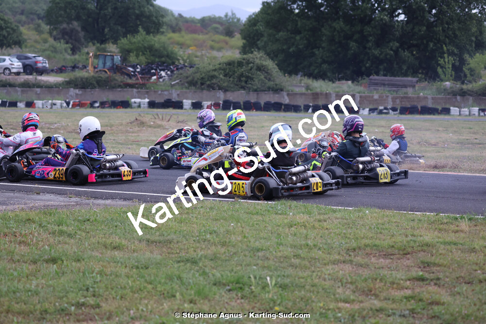 27 & 28/04/2024 : 3ème manche du Championnat du Sud au circuit Fun Kart Brissac (photos Stéphane Agnus) 2024 — karting