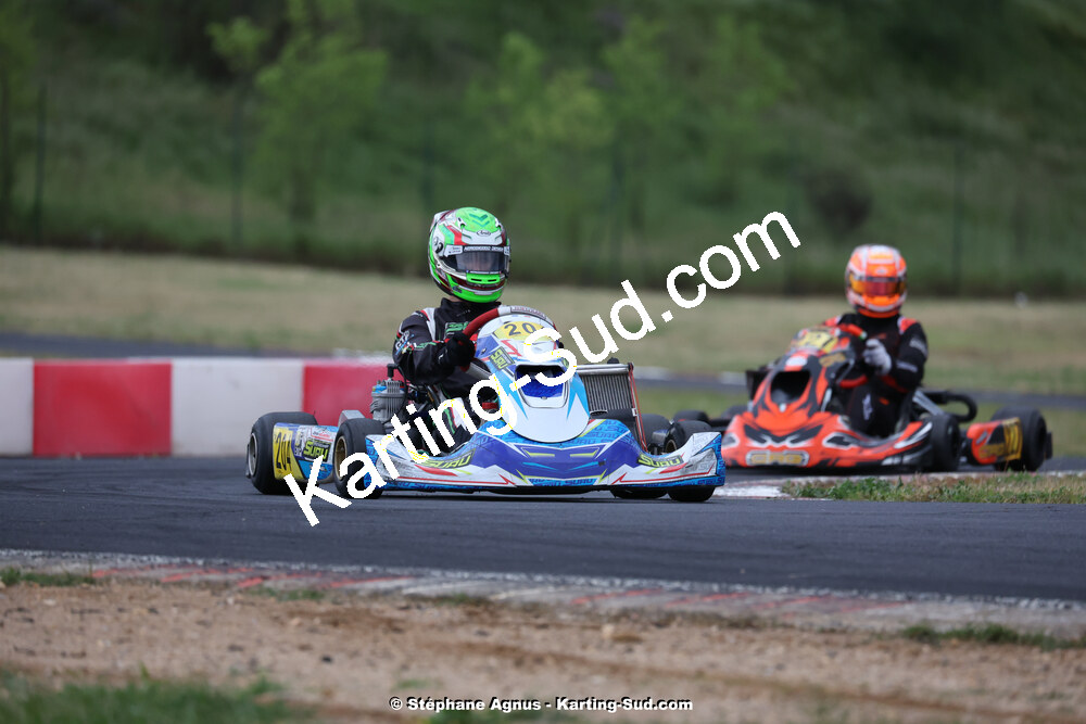 27 & 28/04/2024 : 3ème manche du Championnat du Sud au circuit Fun Kart Brissac (photos Stéphane Agnus) 2024 — karting
